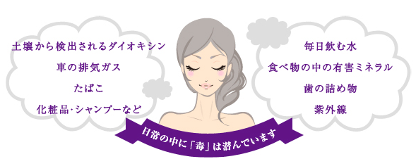 日常の中に「毒」は潜んでいます