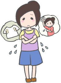 ひどい脇汗の症状